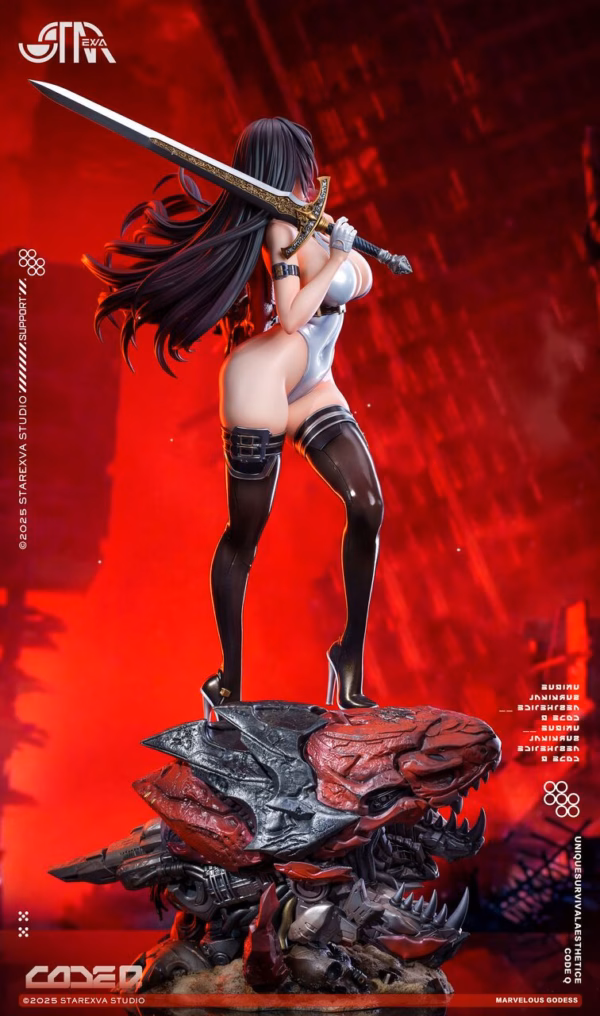 Starexva Studio x CWS Code Q Licensed Resin Statue 4