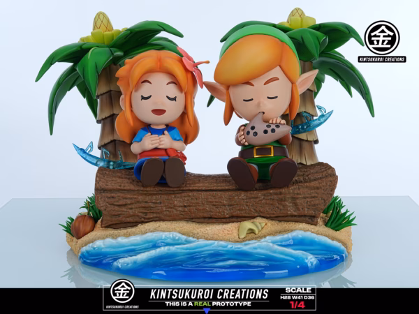 The Legend of Zelda Kintsukuroi Creations Link x Marin Resin Statue 1 1