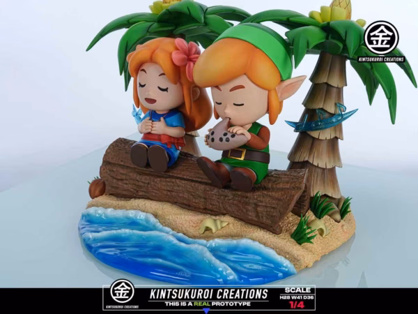 The Legend of Zelda Kintsukuroi Creations Link x Marin Resin Statue 3 1