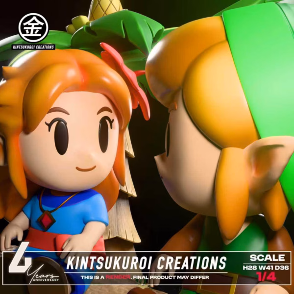 The Legend of Zelda Kintsukuroi Creations Link x Marin Resin Statue 8