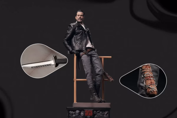 The Walking Dead INART Studio S8 Negan Smith Collectible Figure Licensed 4