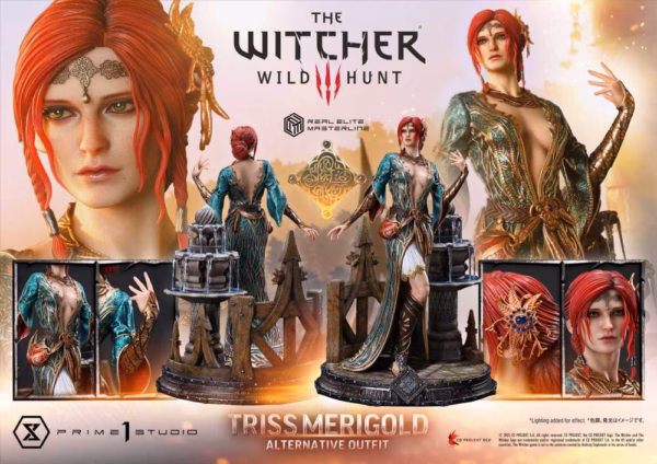 The Witcher 3 Prime 1 Studio Triss Merigold Licensed Resin Statue 1