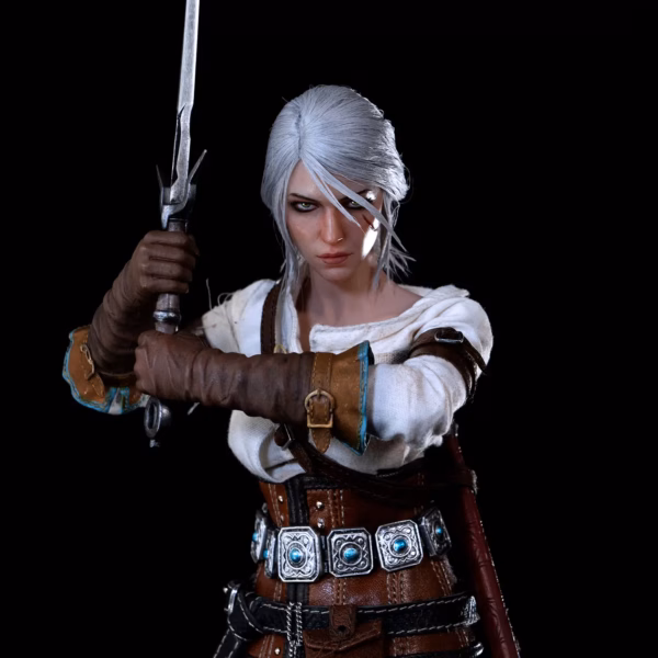 The Witcher 3 Pure Arts Studio The Wild Hunt Ciri of the Cintra Articulated Figure Licensed 4