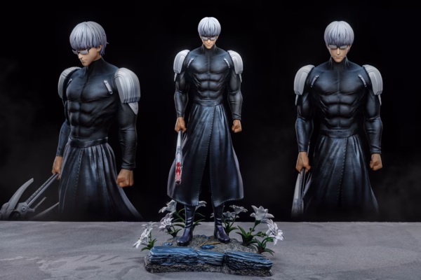 Tokyo Ghoul Damocles Studio Arima Kisho x Kaneki Ken Resin Statue 3
