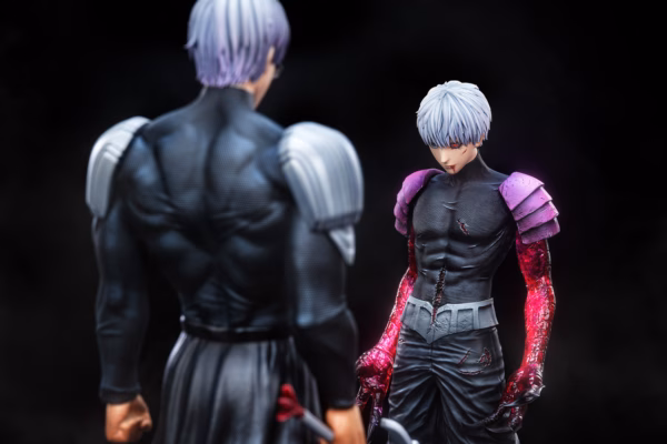 Tokyo Ghoul Damocles Studio Arima Kisho x Kaneki Ken Resin Statue 6