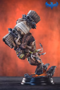 World of Warcraft Toys Evolution Tauren Resin Statue