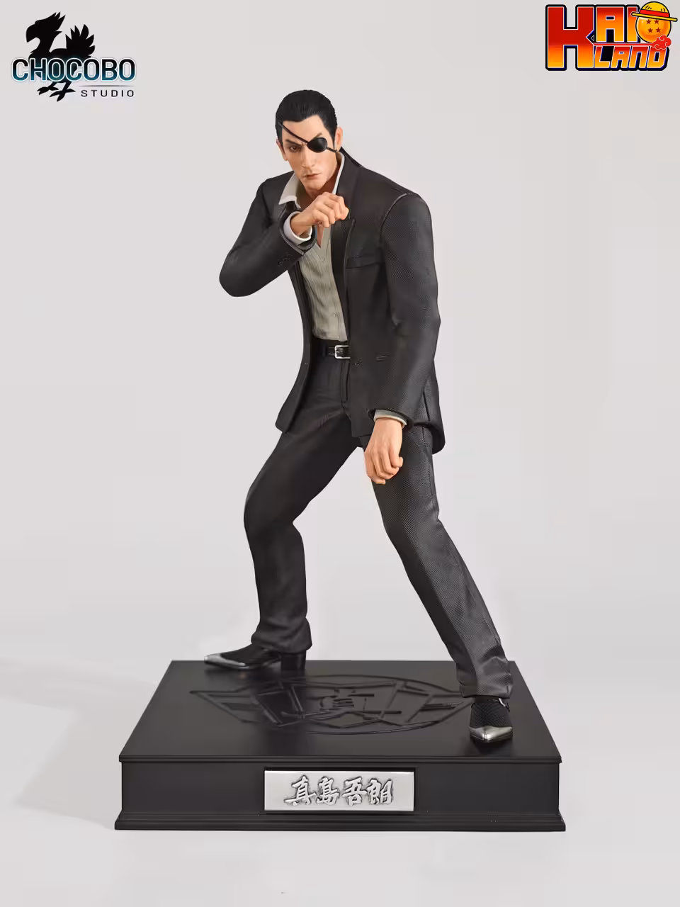 Yakuza CHOCOBO Studio Goro Majima Fighting Pose Resin Statue