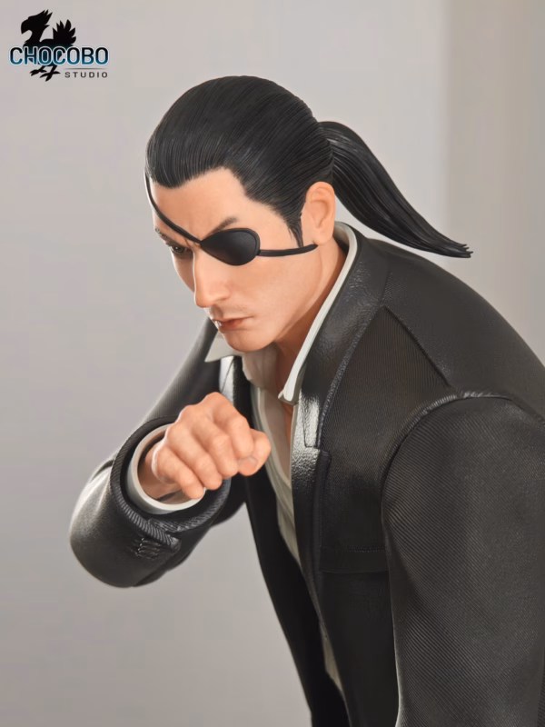 Yakuza CHOCOBO Studio Goro Majima Fighting Pose Resin Statue 4