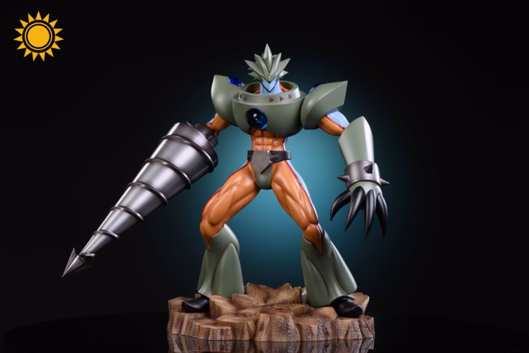Yu Gi Oh Sun Studio Elemental Hero Grand Neos Resin Statue