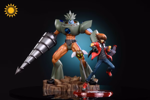 Yu Gi Oh Sun Studio Elemental Hero Grand Neos Resin Statue 3