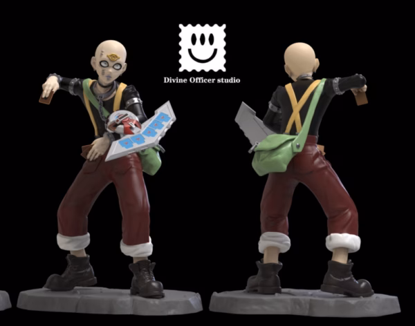 YuGiOh Divine Officer Studio Silent Doll Resin Statue 1