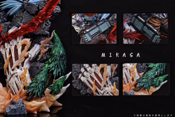 Attack On Titan Cedar Studio Mikasa Ackerman Resin Statue 5