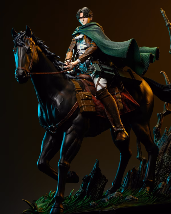 Attack on Titan Saoirse Studio Captain Levi Ackerman Resin Statue 2