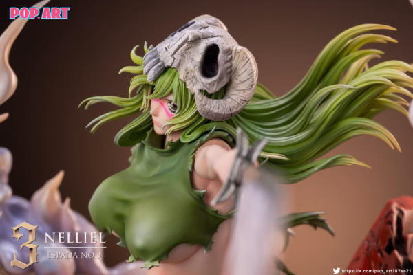 Bleach Pop Art Studio Nelliel Resin Statue 3
