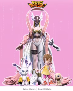 Digimon Butterfly Studio Angewomon x Salamon Resin Statue