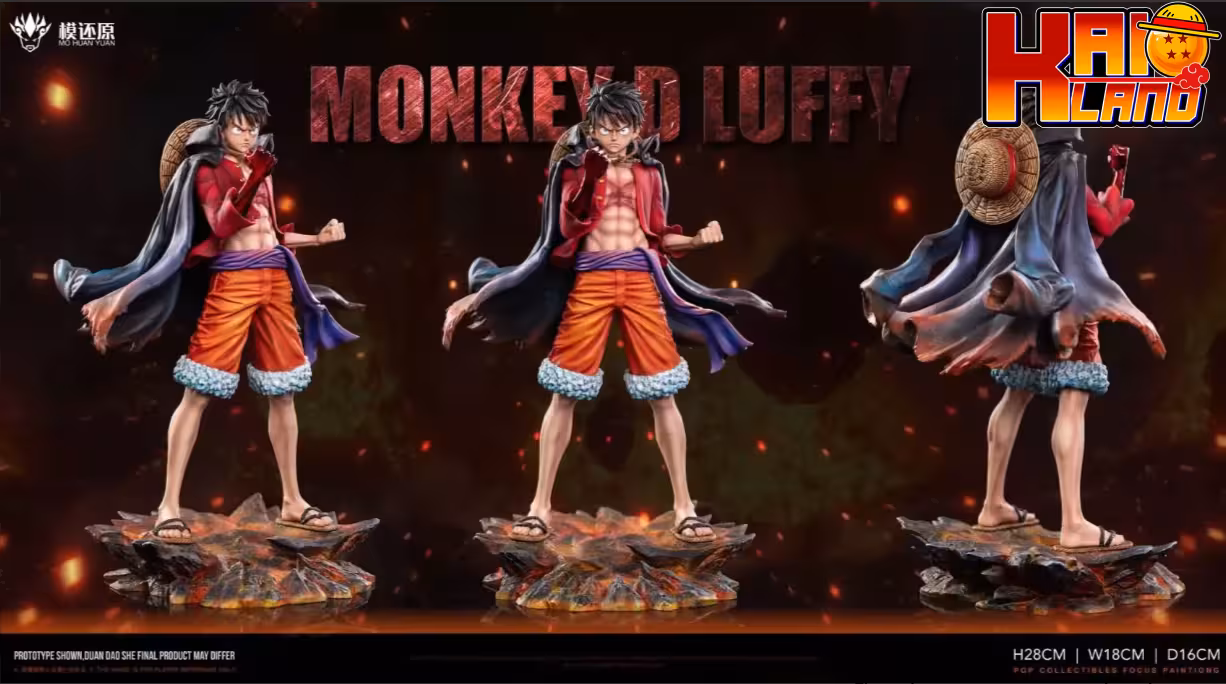 One Piece Mo Huan Yuan Studio Luffy Resin Statue