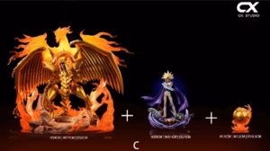 YuGiOh CX Studio The Winged Dragon of Ra Resin Statue