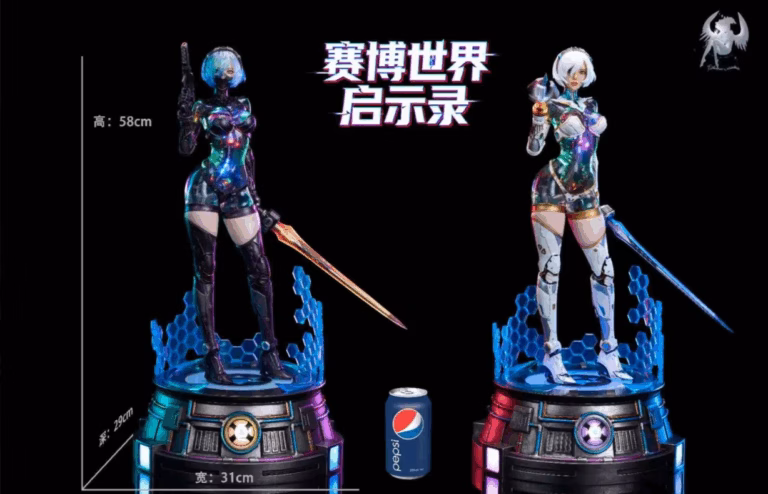 Cyberworld Apocalypse Polaris Studio Machina Ling Licensed Resin Statue