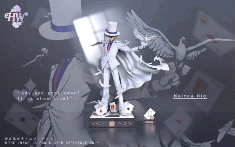 Detective Conan HW Studio Kaito Kid Resin Statue