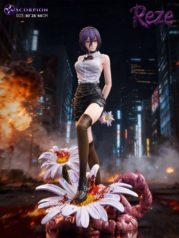 Chainsaw Man Scorpion Studio Reze Resin Statue 2
