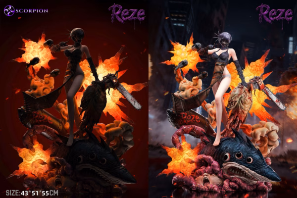Chainsaw Man Scorpion Studio Reze Resin Statue 5