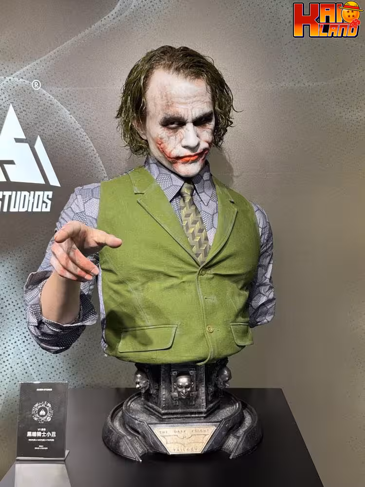 DC Queen Studio Joker Bust Life Size Licensed Resin Statue