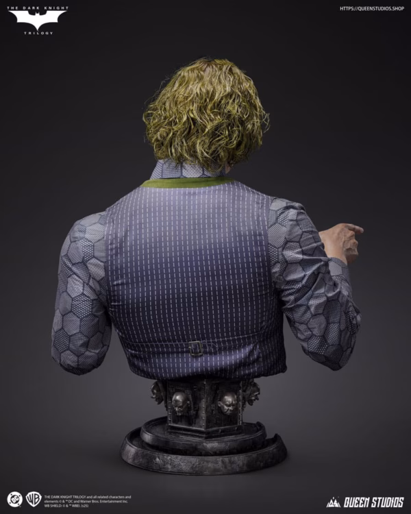 DC Queen Studio Joker Bust Life Size Licensed Resin Statue 2