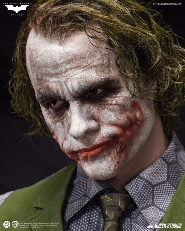 DC Queen Studio Joker Bust Life Size Licensed Resin Statue 3