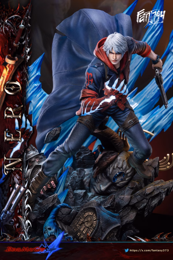 Devil May Cry 4 Fantasy Studio Nero Resin Statue 2