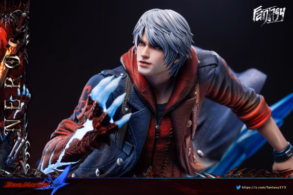Devil May Cry 4 Fantasy Studio Nero Resin Statue 3