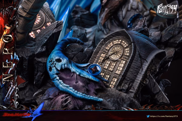 Devil May Cry 4 Fantasy Studio Nero Resin Statue 5