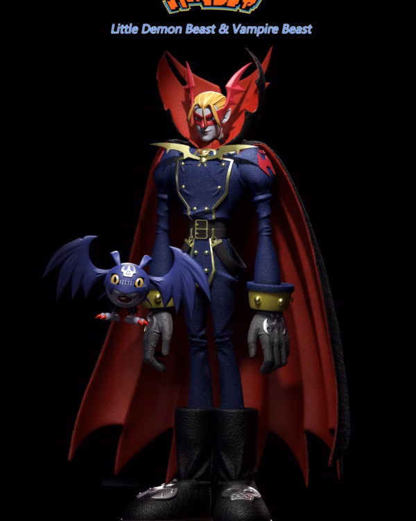 Digimon Butterfly Studio Vamdemon x Pico Devimon Resin Statue 1