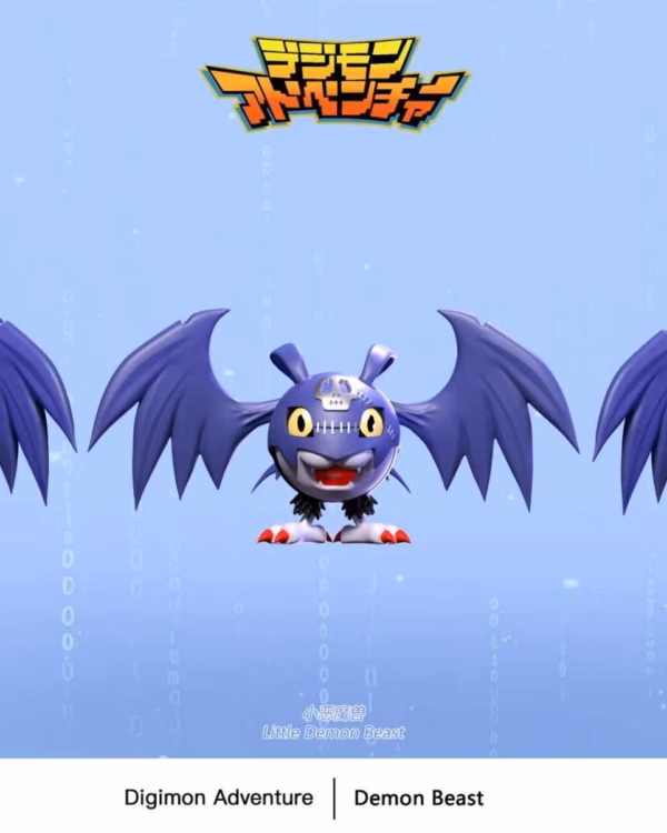 Digimon Butterfly Studio Vamdemon x Pico Devimon Resin Statue 2