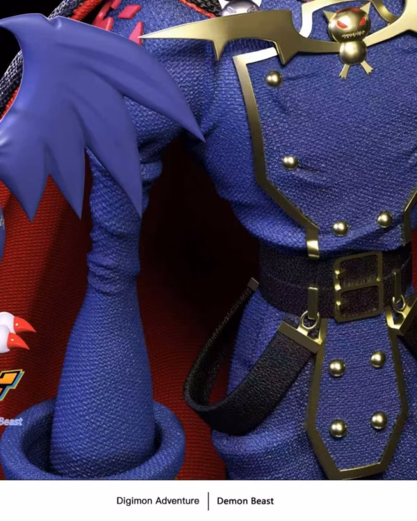 Digimon Butterfly Studio Vamdemon x Pico Devimon Resin Statue 4