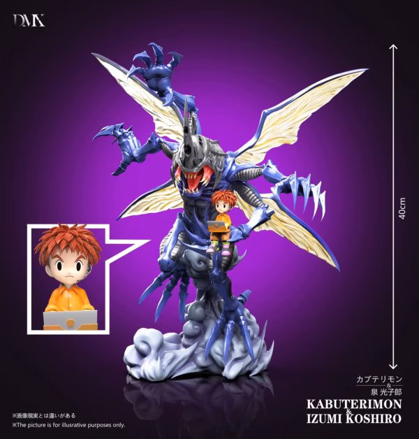 Digimon DMX Studio Kabuterimon X Izumi Koshiro Resin Statue 2