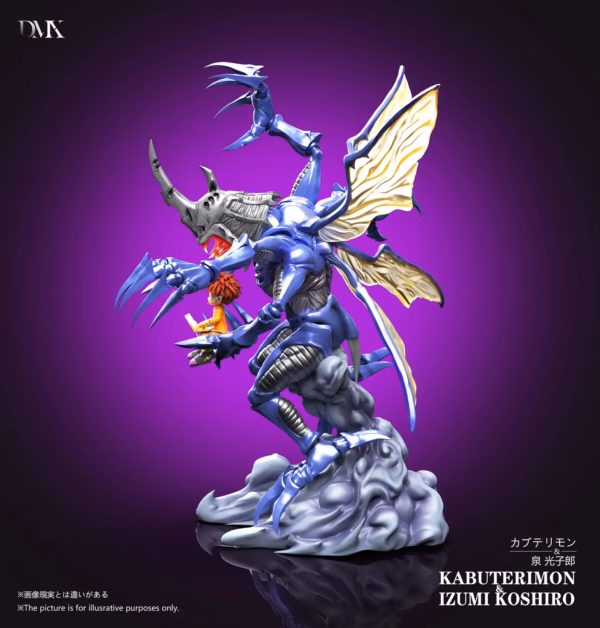 Digimon DMX Studio Kabuterimon X Izumi Koshiro Resin Statue 4
