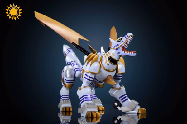 Digimon Sun Toys Studio Vritramon x Garummon Resin Statue 2