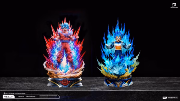 Dragon Ball Deyin Studio Vegeta Deep Blue Resin Statue 10