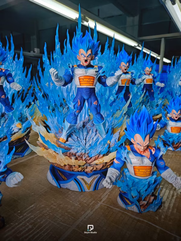 Dragon Ball Deyin Studio Vegeta Deep Blue Resin Statue