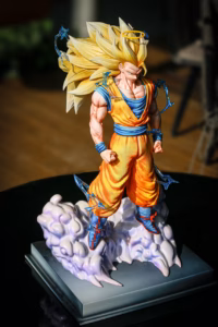 Dragon Ball JD Studio SS3 Goku Resin Statue