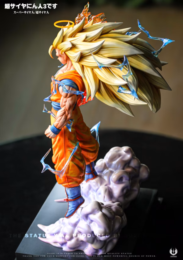 Dragon Ball JD Studio SS3 Goku Resin Statue 2
