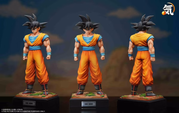 Dragon Ball Ki Studio Goku x Tien Shinhan Resin Statue 7
