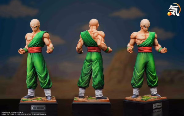 Dragon Ball Ki Studio Goku x Tien Shinhan Resin Statue 8