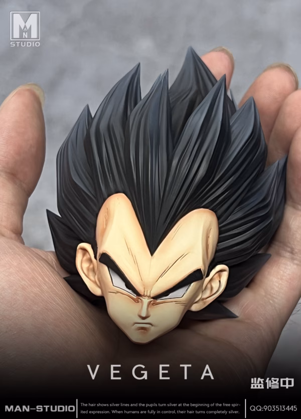 Dragon Ball MAN Studio Vegeta Resin Statue 2