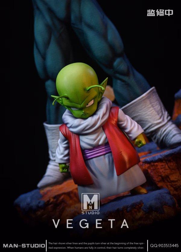 Dragon Ball MAN Studio Vegeta Resin Statue 7