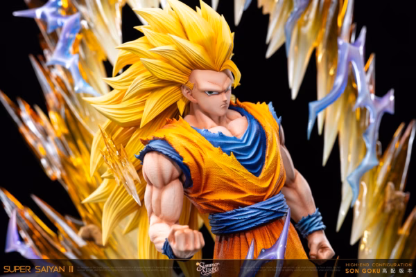 Dragon Ball Summer Studio Super Saiyan 3 Goku Resin Statue 2