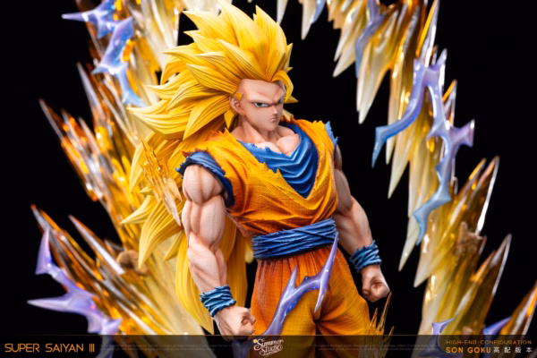 Dragon Ball Summer Studio Super Saiyan 3 Goku Resin Statue 3