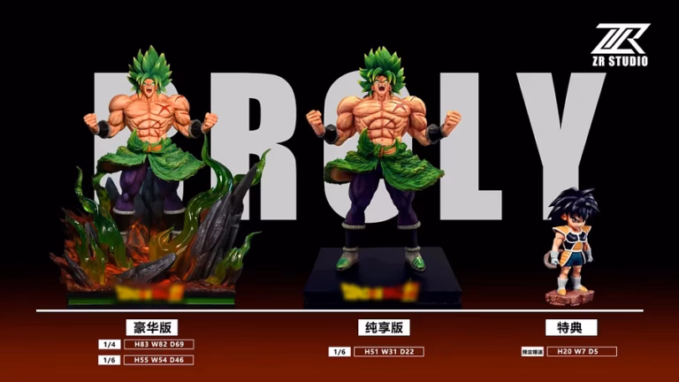 Dragon Ball ZR Studio Broly Resin Statue