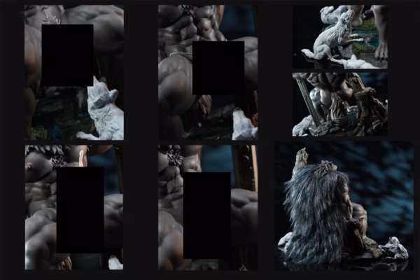 Elden Ring PP Studio Blaidd Resin Statue 4