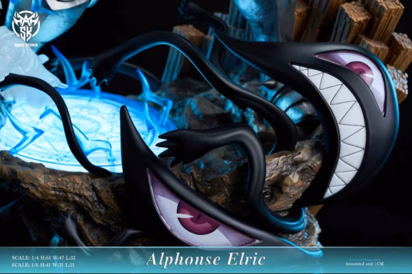 Fullmetal Alchemist Mask Studio Alphonse Elric Resin Statue 5